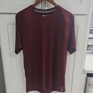 RBX Red Short Sleeve Tee Classic Crew Neck